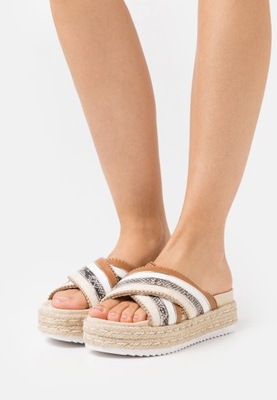 DAMSKIE BUTY KLAPKI ESPADRYLOWE WSUWANE 37 1BYR