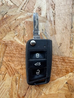 Ключ pilot vw golf vii 7 t-roc 434mhz 5g0959752ba фото №1