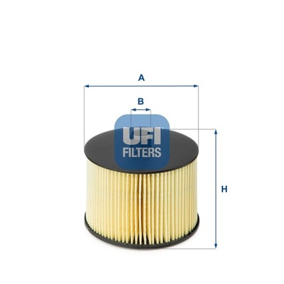 ФІЛЬТР ПАЛИВА UFI 26.022.00