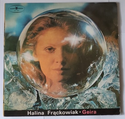 Halina Frąckowiak Geira LP 1977 Muza SX 1428 1 Press + PLAKAT NM 