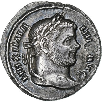 Maximien Hercule, Argenteus, 285-310, Siscia, Sreb