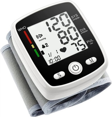 Ciśnieniomierz nadgarstkowy pomiar ciśnienia krwi