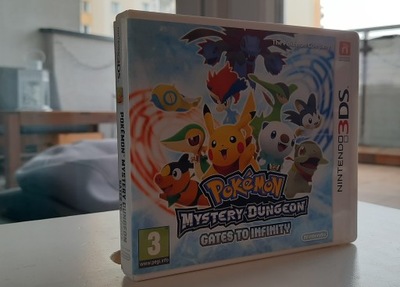 Pokemon Mystery Dungeon Gates to Infinity Nintendo 3DS 2DS ANG UKV komplet