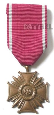 Krzyż Zasługi III kl brązowy PRL