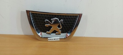 PEUGEOT 3008 ZNACZEK ZDERZAKA EMBLEMAT ATRAPA OE