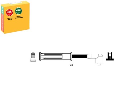 Набор трубопровод зажигания ngk 7200 фото №1