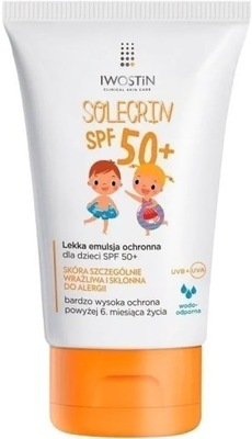 IWOSTIN SOLECRIN Emulsja dla dzieci SPF 50+ 100 ml