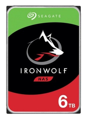 Seagate IronWolf ST6000VN001 dysk twardy 3.5" 6 TB Serial ATA III