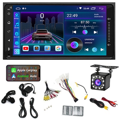 RADIO ANDROID 13 GPS TOYOTA RAV4 II COROLLA YARIS AVENSIS E12 I OTROS 2/64GB  