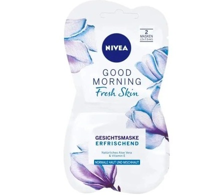 Nivea Maseczka do twarzy normalna mieszana 2x7,5ml