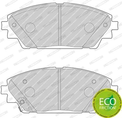 FERODO FDB4446 КОЛОДКИ ТОРМОЗНЫЕ