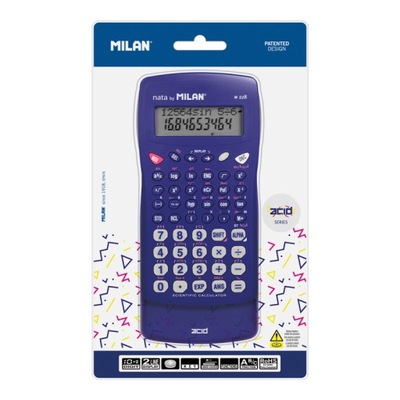 Kalkulator naukowy MILAN M228 ACID 159005 niebiesk