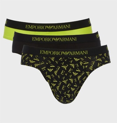 Emporio Armani 3 PAK slipek męskich L