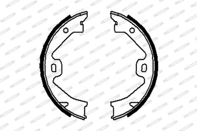 КОЛОДКИ ТОРМОЗНЫЕ FERODO FSB633