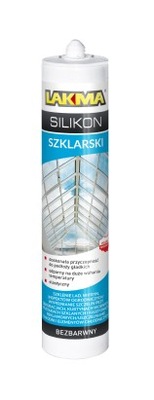 SILIKON SZKLARSKI BEZBARWNY LAKMA 300ml