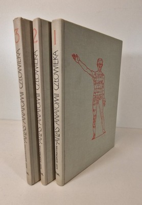 KISS, SZENTAGOTHAI- ATLAS ANATOMII CZŁOWIEKA T.1-3