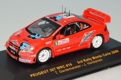 PEUGEOT 307 WRC GARDEMEISTER MONTE CARLO 2006 IXO
