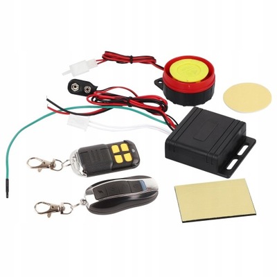 12 V ALARM PARA MOTOCICLETA MOTOCYKLI AL MANDO  