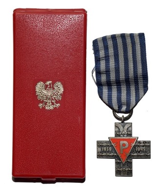 Krzyż Oświęcimski PRL Mennica dla byłych wieźniów obozów koncentracyjnych