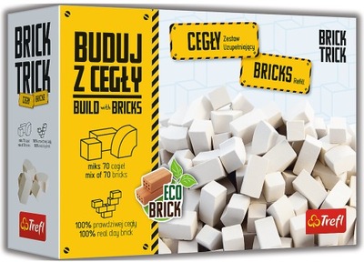 TREFL Brick Trick Buduj z CEGŁY BIAŁE | Zestaw uzupełniający