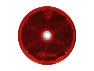 Лампа відбивач do причепа червоний waś fi-61 фото №1