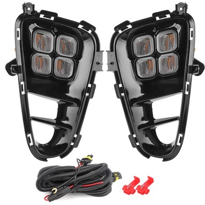 DC12V 5000-8000K DIOPARA LUMINOSO LED LUZ PARA CONDUCTOR DE DÍA DRL PASUJACE PARA KIA PICANTO  