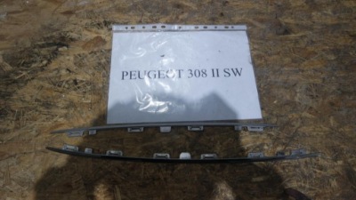 Молдинг решітка решітка peugeot 308 ii фото №1
