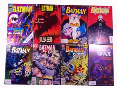 BATMAN TM-Semic zestaw 94 zeszytów! numery / roczniki od 1/91 do 12/98