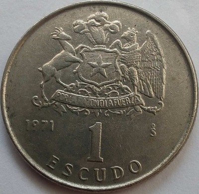1194 - Chile 1 eskudo, 1971