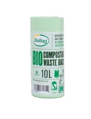 BioBag Worki KOMPOSTOWALNE BIO odpady 10l x 30 sztuk
