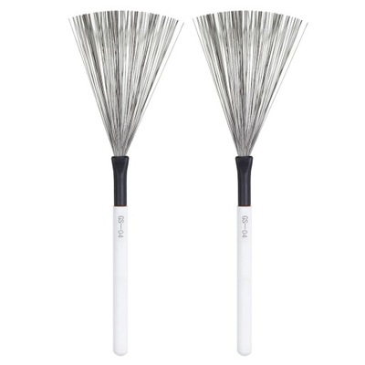 Drum Brush Jazz Wire Brushes Snare Sticks 2 Pcs