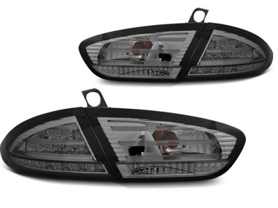 Лампи задні seat leon 09-13 smoke led фото №1