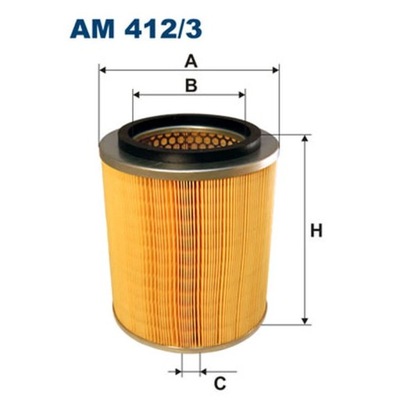 FILTER AIR FILTRON AM 412/3  