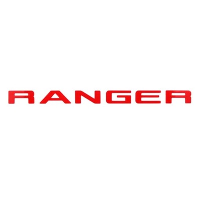 FOR FORD RANGER 2015-2021 GRILLE TOP ЛОГОТИП LETTER RANGER T7 T8 3D EMB~60293