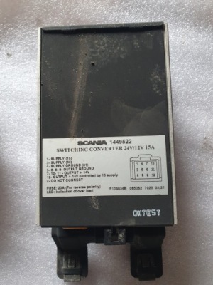 1449522 преобразователь напряжения scania r 4 99r 114l 380 2000r фото №1