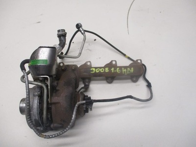 Турбонагнетатель турбина 3008 1.6 hdi фото №1