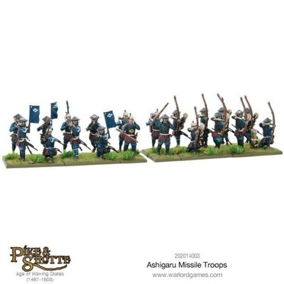 Pike Shotte Ashigaru Missile Troops 5 szt.