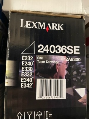 Toner Lexmark 24036SE 12A8300 24016SE E232 E240 E330 E332 E340 E342 fv