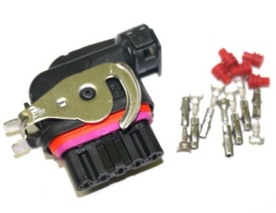 Штекер генератора man scania daf mb 5 pin фото №1