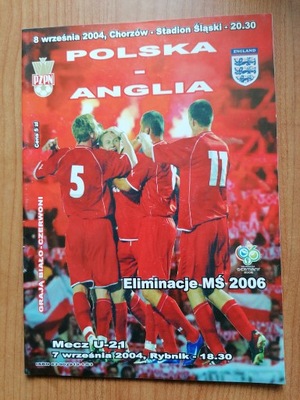 PROGRAM POLSKA-ANGLIA 8.09.2004 R