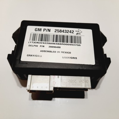 OPEL ANTARA MÓDULO UNIDAD DE CONTROL 25843242 28096488  