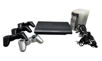 KONSOLA SONY PLAYSTATION 3 SUPER SLIM 12GB Z PADAMI I GRAMI