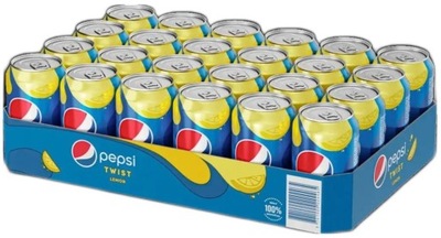 Pepsi twist lemon napój gazowany 24x 330ml