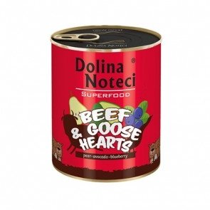 DOLINA NOTECI SUPERFOOD wołowina serca gęsi 400g