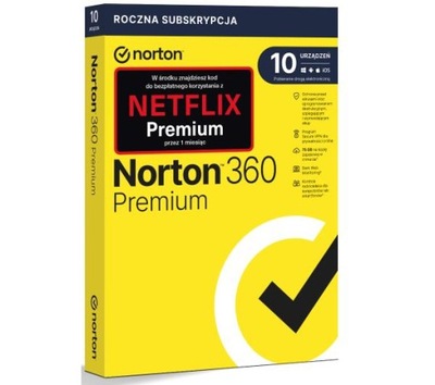 Antywirus Norton 360 Premium 75GB 10 urządzeń/rok