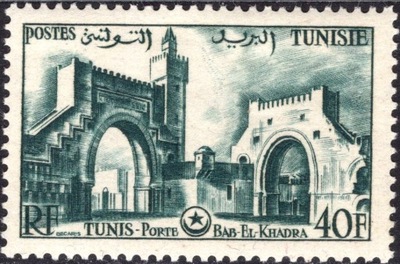 kol.franc.Tunisie 40 F.czysty **