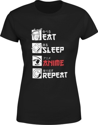 KOSZULKA ANIME MANGA MĘSKA T-SHIRT DAMSKI ROZM. L DAMSKA TSHIRT