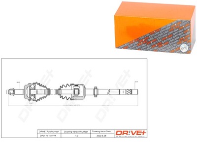 НАПІВВІСЬ ПРИВІДНА RENAULT MASTER 03- P DRIVE+ 
