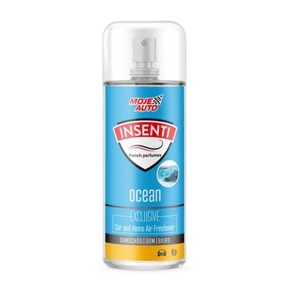 MOJE AUTO INSENTI SPRAY 50ml ODŚWIEŻACZ POWIETRZA ZAPACH DO AUTA OCEAN