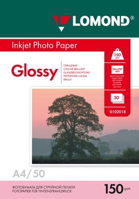 PAPIER FOTOGRAFICZNY A4 do zdjęć BŁYSK 150g 50szt